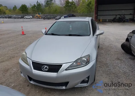 2012 Lexus Is 250 from USA, damaged, VIN JTHBF5C22C5180332